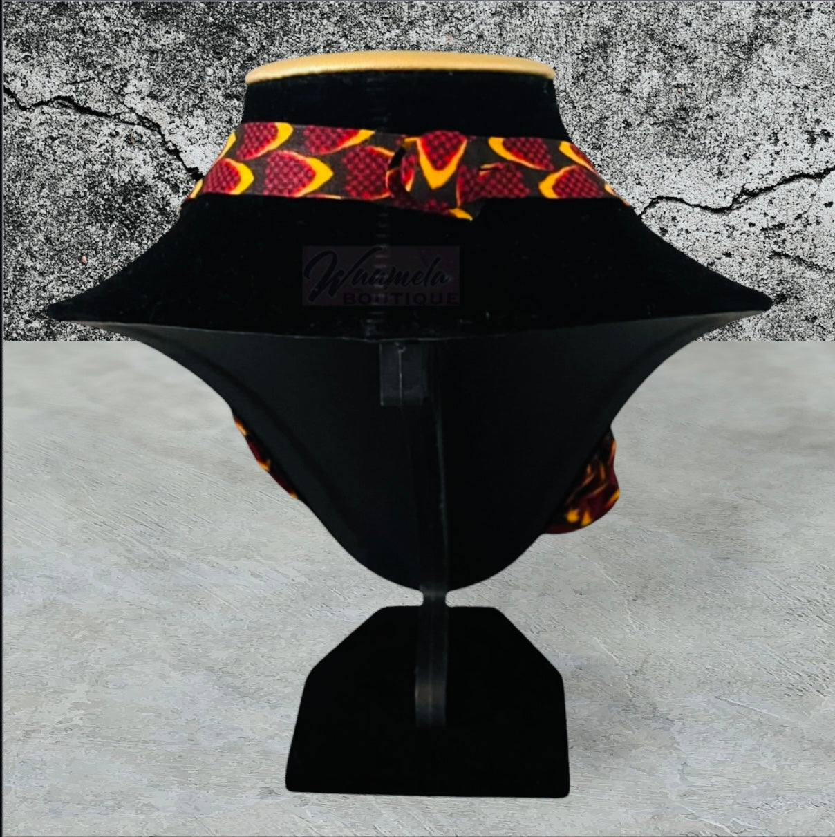 The Imani Knot Necklace – “Faith and Fire”