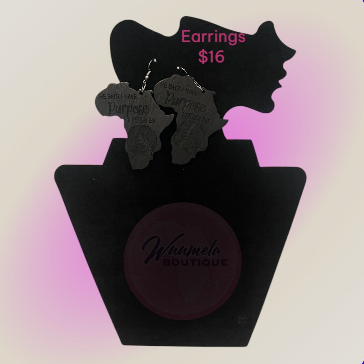 The Tumaini Earrings – “Hope” (Swahili)