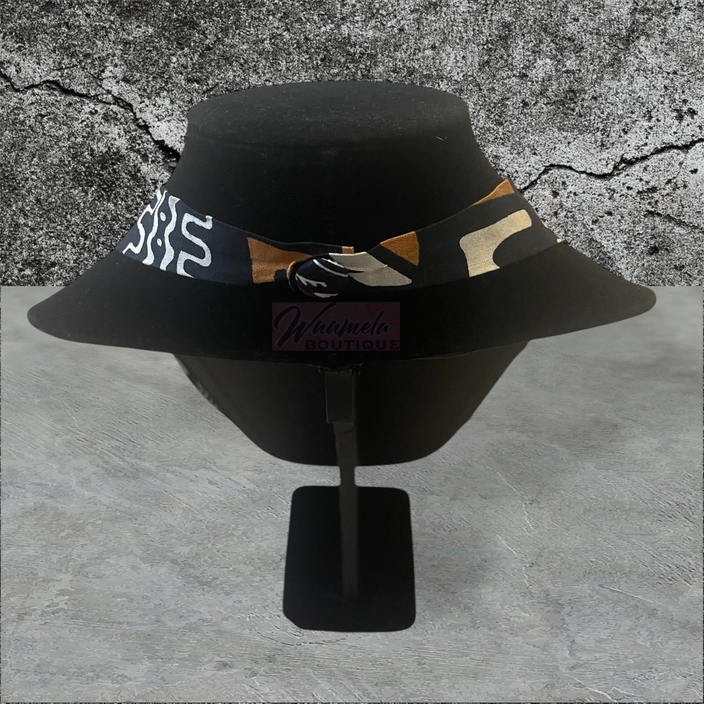 Collier d'impression africaine Longue/ Tissu Ankara Mano Multi Strand Déclaration