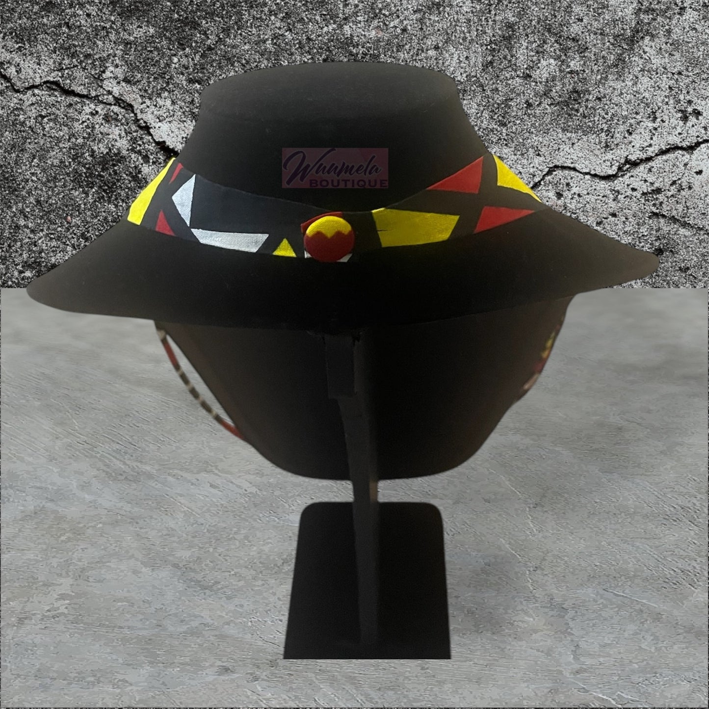 The Zola Necklace – Red & Black Power Layers