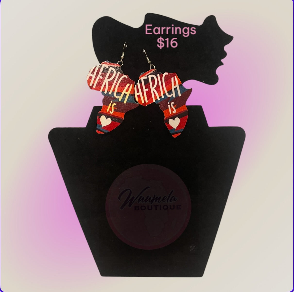 The Upendo Earrings – “Love” (Swahili)