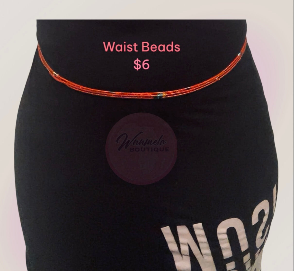 The Moto Waist Beads – “Fire” (Swahili)