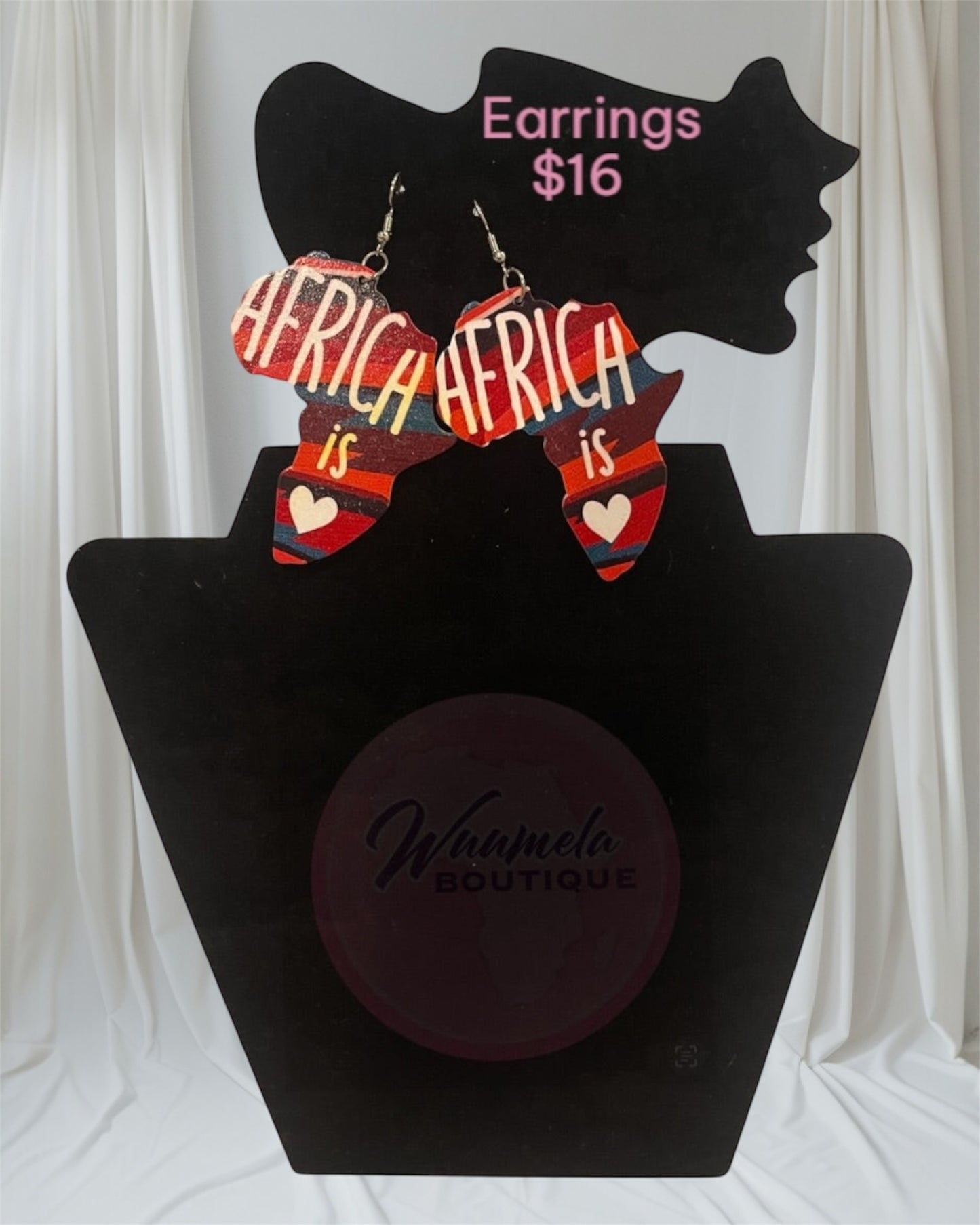 The Upendo Earrings – “Love” (Swahili)