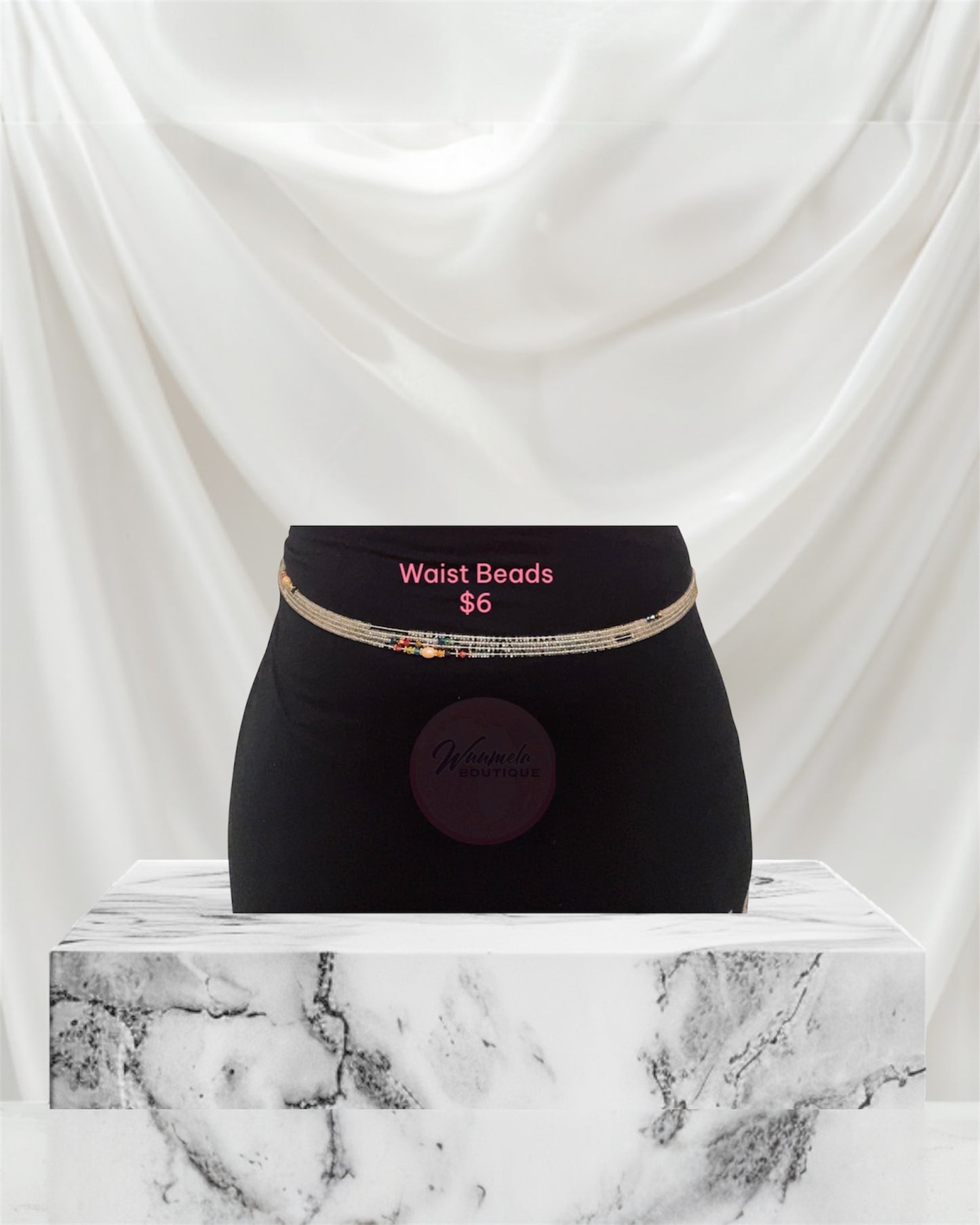 The Safi Waist Beads – “Pure” (Swahili)