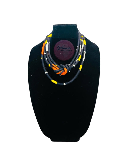 African Wax Print Fabric
Knot Necklace