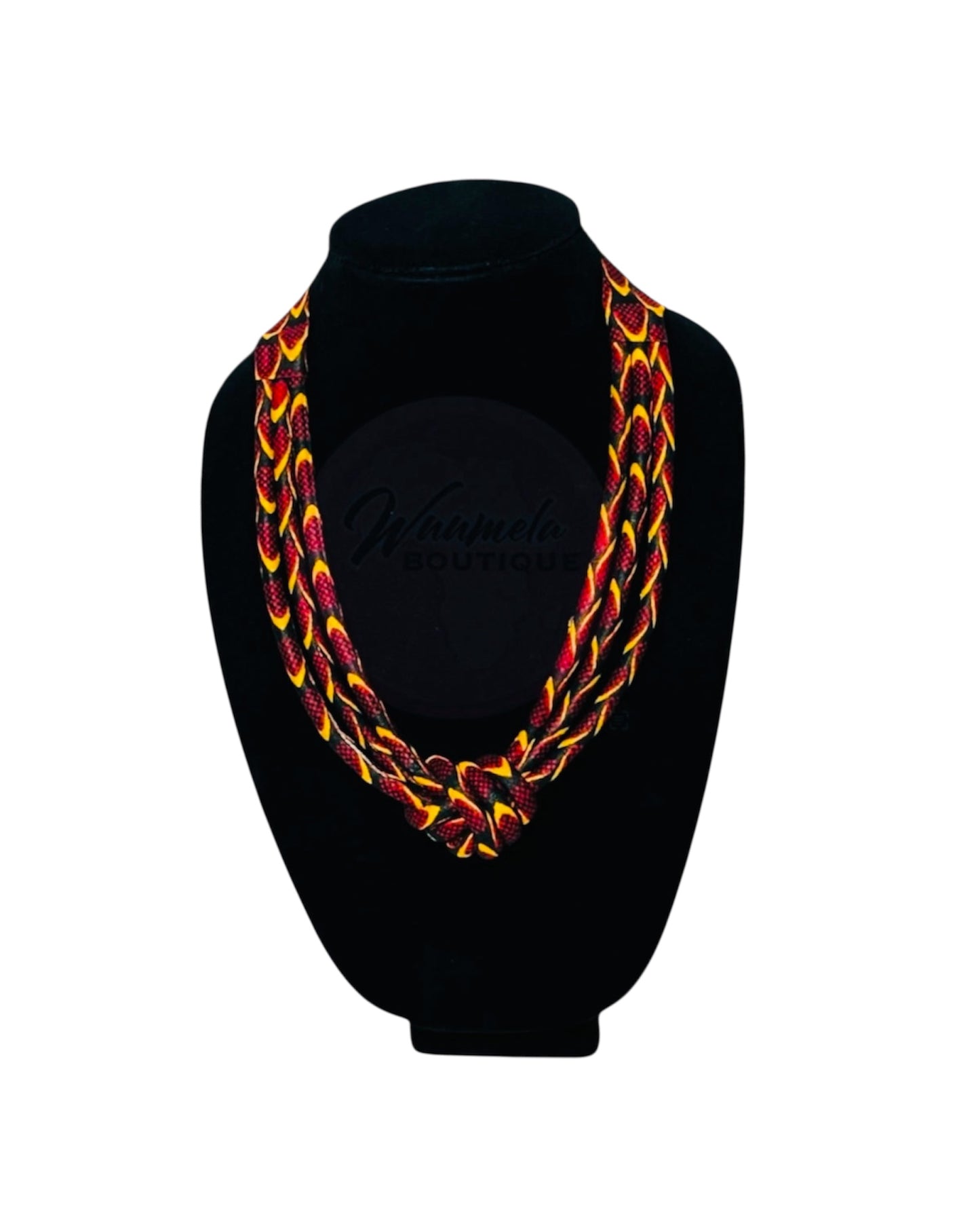 The Imani Knot Necklace – “Faith and Fire”